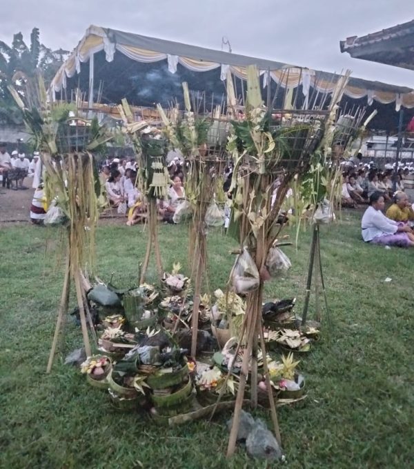 KEWAJIBAN DILAKSANAKAN UPACARA MECARU MANCASANAK SEHARI SEBELUM NYEPI