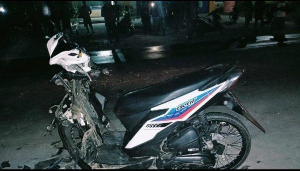 Kecelakaan Terjadi di Kawasan Kekeri Gunung Sari Lombok Barat, – Satu Pengendara Luka Parah